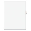 Preprinted Legal Exhibit Side Tab Index Dividers, Avery Style, 10-tab, 60, 11 X 8.5, White, 25/pack, (1060)