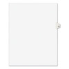 Preprinted Legal Exhibit Side Tab Index Dividers, Avery Style, 10-tab, 59, 11 X 8.5, White, 25/pack, (1059)