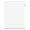 Preprinted Legal Exhibit Side Tab Index Dividers, Avery Style, 10-tab, 53, 11 X 8.5, White, 25/pack, (1053)