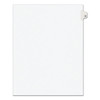 Preprinted Legal Exhibit Side Tab Index Dividers, Avery Style, 10-tab, 52, 11 X 8.5, White, 25/pack, (1052)