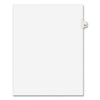 Preprinted Legal Exhibit Side Tab Index Dividers, Avery Style, 10-tab, 30, 11 X 8.5, White, 25/pack, (1030)