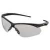 V60 Nemesis Rx Reader Safety Glasses, Black Frame, Clear Lens, +2.5 Diopter Strength