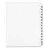 Preprinted Legal Exhibit Side Tab Index Dividers, Avery Style, 25-tab, 351 To 375, 11 X 8.5, White, 1 Set, (1344)