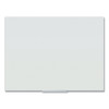 Floating Glass Ghost Grid Dry Erase Board, 48 X 36, White