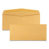 Kraft Envelope, #12, Commercial Flap, Gummed Closure, 4.75 X 11, Brown Kraft, 500/box
