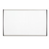 Magnetic Dry-erase Board, Steel, 18 X 30, White Surface, Silver Aluminum Frame