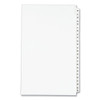 Preprinted Legal Exhibit Side Tab Index Dividers, Avery Style, 25-tab, 26 To 50, 14 X 8.5, White, 1 Set, (1431)