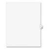 Preprinted Legal Exhibit Side Tab Index Dividers, Avery Style, 26-tab, O, 11 X 8.5, White, 25/pack, (1415)