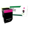 80c0xmg Return Program Extra High-yield Toner, 4,000 Page-yield, Magenta, Taa Compliant