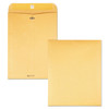 Clasp Envelope, 28 Lb Bond Weight Kraft, #93, Square Flap, Clasp/gummed Closure, 9.5 X 12.5, Brown Kraft, 100/box