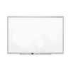 Classic Series Porcelain Magnetic Board, 36 X 24, White, Silver Aluminum Frame