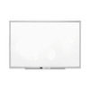 Classic Series Porcelain Magnetic Board, 72 X 48, White, Silver Aluminum Frame
