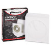 Cd/dvd Envelopes, Clear Window, 1 Disc Capacity, White, 50/pack