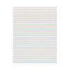 Ruled Newsprint Paper, 3/8" Short Rule, 8.5 X 11, 500/pack