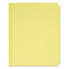 Write And Erase Plain-tab Paper Dividers, 5-tab, 11 X 8.5, Buff, 36 Sets