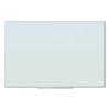 Floating Glass Ghost Grid Dry Erase Board, 36 X 24, White