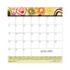 Recycled Geometric Wall Calendar, Geometric Artwork, 12 X 12, White/multicolor Sheets, 12-month (jan To Dec): 2023