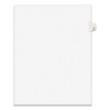Preprinted Legal Exhibit Side Tab Index Dividers, Avery Style, 10-tab, 5, 11 X 8.5, White, 25/pack