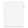 Preprinted Legal Exhibit Side Tab Index Dividers, Avery Style, 10-tab, 4, 11 X 8.5, White, 25/pack