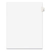 Preprinted Legal Exhibit Side Tab Index Dividers, Avery Style, 10-tab, 3, 11 X 8.5, White, 25/pack