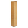 Telescoping Inner Boxes, 200 Lb Mullen Rated, Half Slotted Container (hsc), 6" X 6" X 48" To 90", Brown Kraft, 25/bundle
