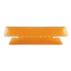 Transparent Colored Tabs For Hanging File Folders, 1/3-cut, Orange, 3.5" Wide, 25/pack
