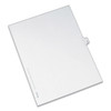 Preprinted Legal Exhibit Side Tab Index Dividers, Allstate Style, 26-tab, N, 11 X 8.5, White, 25/pack