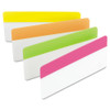 Solid Color Tabs, 1/3-cut, Assorted Bright Colors, 3" Wide, 24/pack