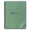 Design View Poly Presentation Covers For Binding Systems, Clear Lined, 11.25 X 8.75, Unpunched, 25/pack