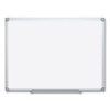 Earth Silver Easy Clean Dry Erase Boards, 48 X 96, White, Aluminum Frame