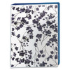 Durable Mini Size Non-view Fashion Binder With Round Rings, 3 Rings, 1" Capacity, 8.5 X 5.5, Floral/navy