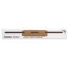 E-z Place Self-adhesive Two-prong Fastener Base And Compressor Sets, 2" Capacity, 2.88" Center To Center, Brown/white, 48/pk