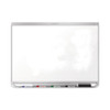 Prestige 2 Duramax Magnetic Porcelain Whiteboard, 48 X 36, Silver Frame