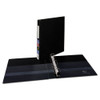 Heavy-duty Non-view Binder With Durahinge And One Touch Ezd Rings, 3 Rings, 1" Capacity, 11 X 8.5, Black - AVE79990