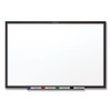Classic Series Total Erase Dry Erase Board, 96 X 48, White Surface, Black Frame