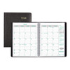 Ecologix Recycled Monthly Planner, Ecologix Artwork, 11 X 8.5, Black Cover, 14-month (dec To Jan): 2022 To 2024
