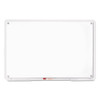 Iq Total Erase Board, 11 X 7, White, Clear Frame