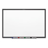Classic Series Nano-clean Dry Erase Board, 96 X 48, Black Aluminum Frame