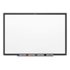Classic Series Nano-clean Dry Erase Board, 72 X 48, Black Aluminum Frame