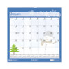 Recycled Seasonal Wall Calendar, Earthscapes Illustrated Seasons Artwork, 12 X 12, 12-month (jan To Dec): 2023