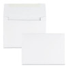 Greeting Card/invitation Envelope, A-6, Square Flap, Gummed Closure, 4.75 X 6.5, White, 500/box