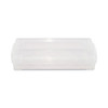 Super Stacker Pencil Box, Plastic, 8.25 X 3.75 X 1.5, Clear