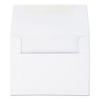 Greeting Card/invitation Envelope, A-2, Square Flap, Gummed Closure, 4.38 X 5.75, White, 100/box