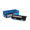Tn310c Toner, 1,500 Page-yield, Cyan