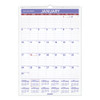Erasable Wall Calendar, 12 X 17, White Sheets, 12-month (jan To Dec): 2023