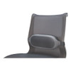 I-spire Series Lumbar Cushion, 14 X 6 X 3, Gray