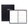 Recycled Weekly Appointment Book, 8 X 5, Black Cover, 12-month (jan To Dec): 2023