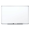 Porcelain Dry Erase Board, 72 X 48, Widescreen Aluminum Frame