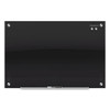 Infinity Black Glass Magnetic Marker Board, 48 X 36