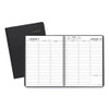 Weekly Appointment Book, 11 X 8.25, Black Cover, 13-month (jan To Jan): 2023 To 2024